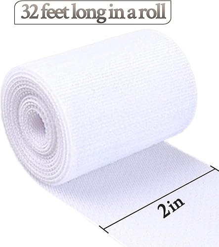 Miniatura 4 de Cinta de sujeción reutilizable de 32 pies, bridas de cables de doble cara, gancho y bucle, cinta de gestión de cables, resistencia y durabilidad de