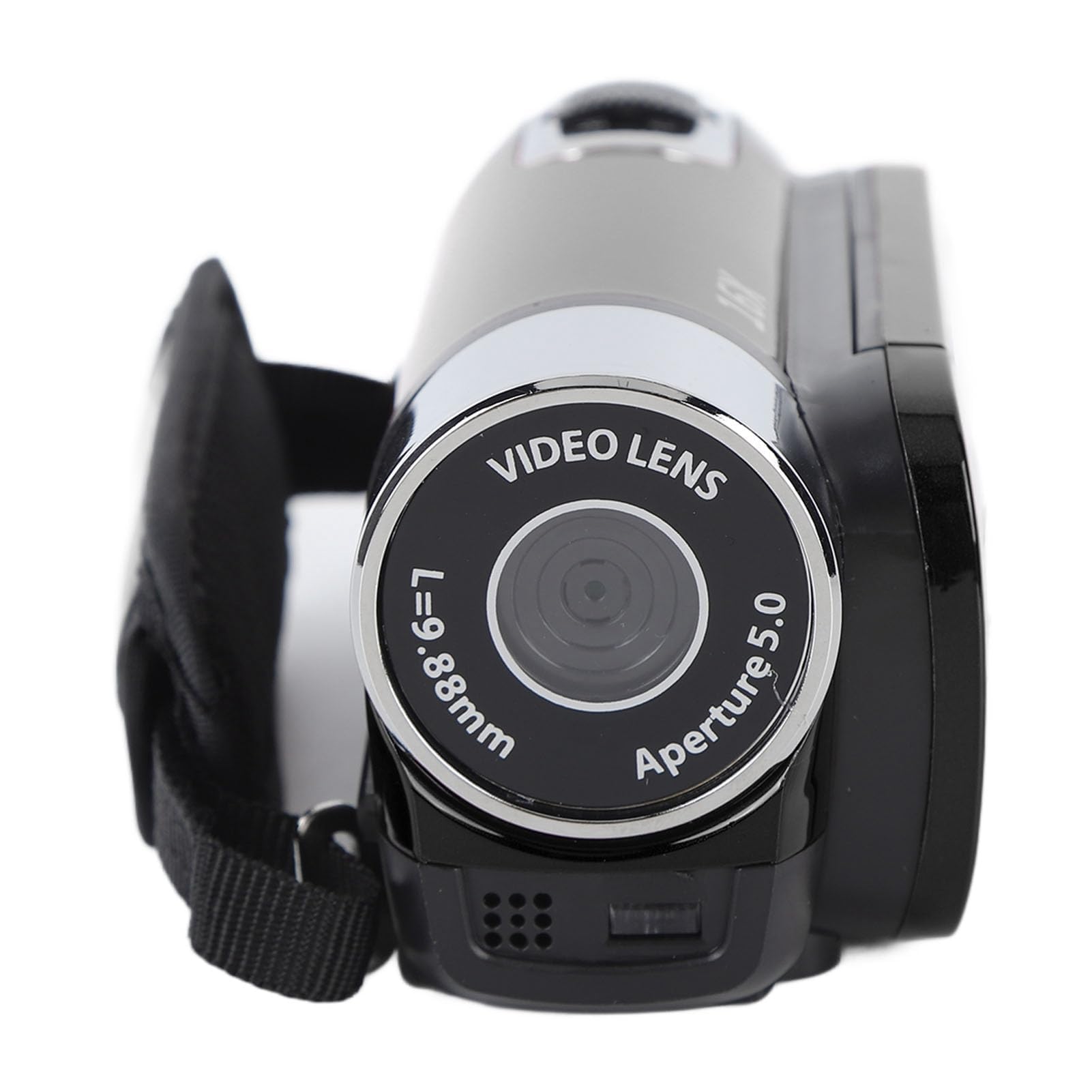 Ejoyous Camcorder Videocamera, 4K 48MP DV-Kamera Videocamera 2,7 Pollici Display TFT Girevole 16X Zoom Digitale Fotocamera Compatta con Cavo USB (BLACK)