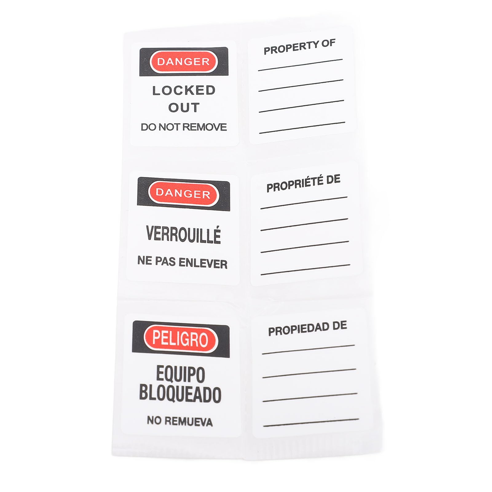 Kit de etiquetado de bloqueo, resistente a impactos, antimanipulación, kit de etiquetado de bloqueo de seguridad eléctrica con cerraduras seguras para seguridad en el lugar de