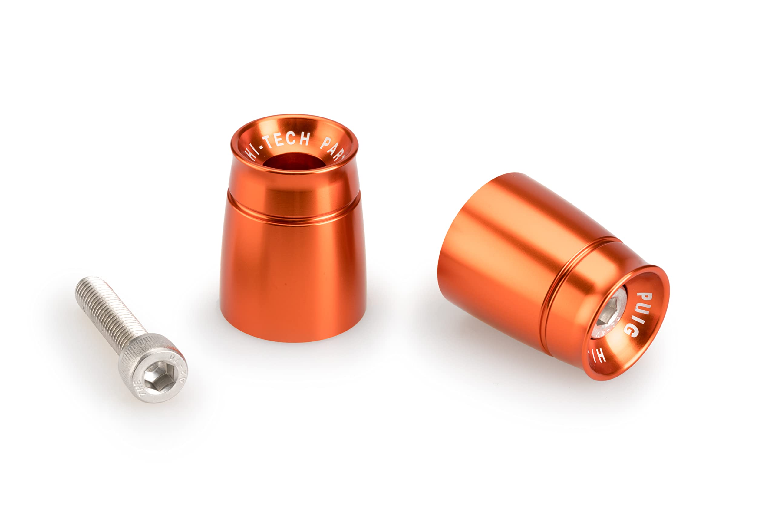 Puig Orange Sport Bar Ends Kawasaki Z900 RS 2018-2025