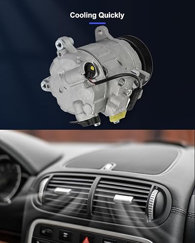 Miniatura 152 de ECCPP Compresor de CA 1997-2003 apto para Mitsubishi Montero Sport 3.0L 1999-2004 para Mitsubishi Montero Sport 3.5L Compresor de aire acondicionado