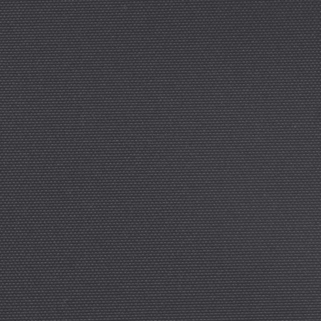 Tenda laterale estensibile, nera, 180 x 600 cm, resistente ai raggi UV e all'acqua, per balcone, terrazza, giardino, protezione privacy, protezione dal vento, versatile, facile da montare