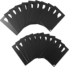 Bottle Opener, Yoption 20Pcs Stainless Steel Credit Card Size Beer Bottle Opener Cap for Wedding Party Groomsmen Bridesmaid Gifts