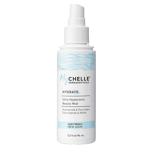 Miniatura 1 de MyChelle Dermaceuticals Ultra Hyaluronic Beauty - Hidratante de niebla revive y refina la tez con células madre de plantas de niacinamida y tallo