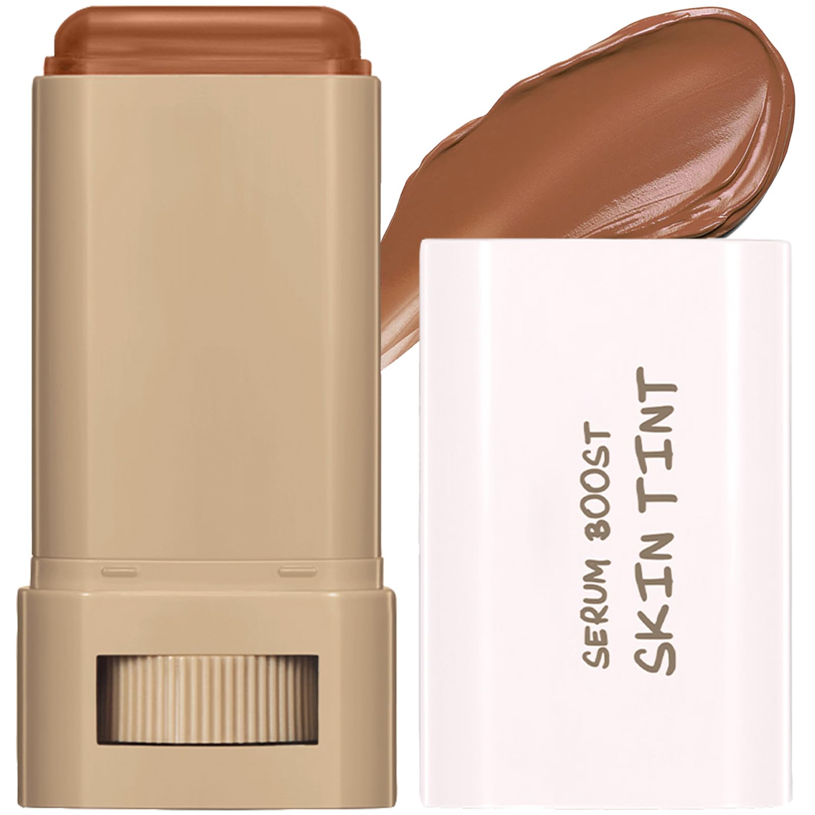 TIRDET Tinted Moisturizer Stick Serum for Boost Skin Tint Multiuse Solid Tinted Moisturizing Foundation Stick Natural Makeup Solid