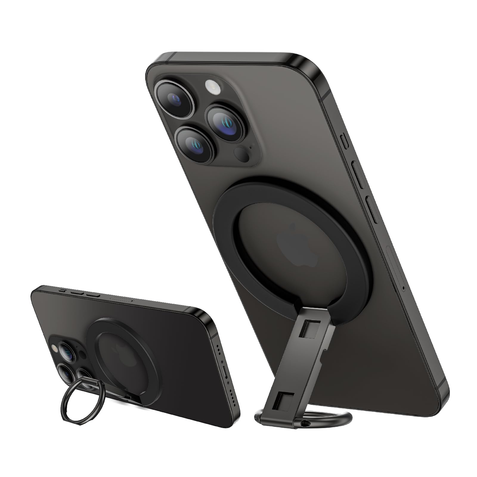 AMAZINGTHING Titan Mag Magnetic Phone Grip, Adjustable Phone Stand Compatible with Magsafe Phone Grip, Phone Ring Holder for iPhone 15/14/13/12 Series