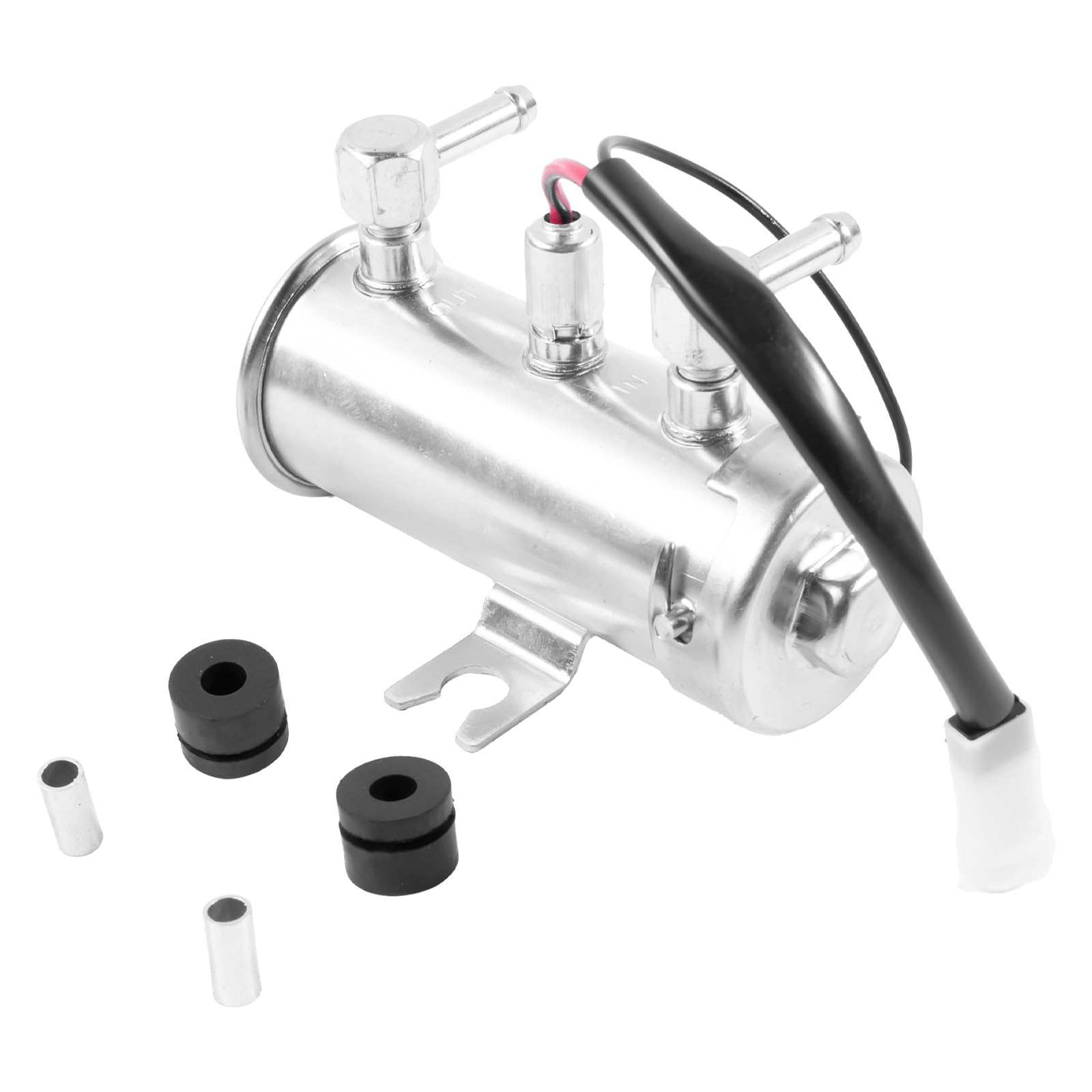 Pompe à carburant électrique universelle de rechange pour voitures et camionnettes à essence diesel 12 V Style haut rouge Pompe à carburant électrique en métal