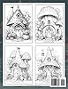 Fantasy Fairy Homes Coloring Book: Fantasy Fairy Homes Coloring Page, Serenity in Enchanted Dwellings #1