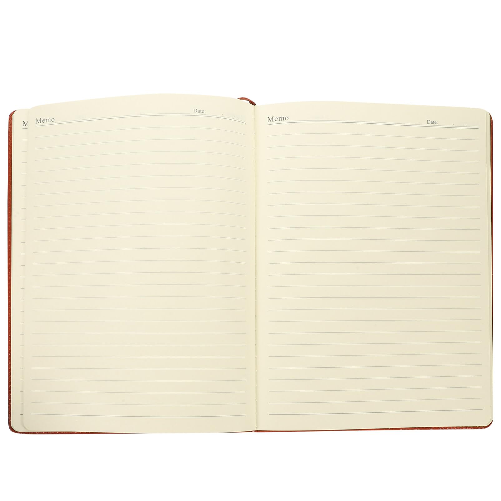A4 Notizblock Braun 96 Blatt Papier für Büro und Journaling