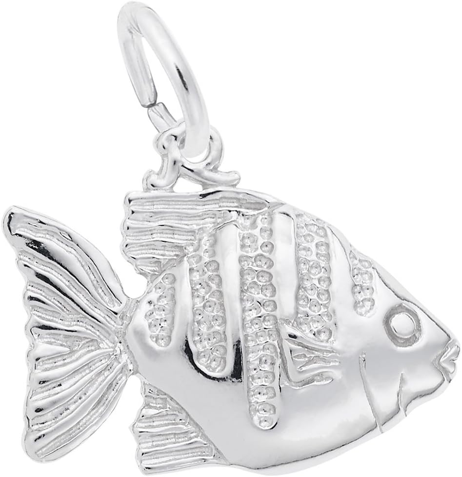 Angelfish Charm, Charms for Bracelets and Necklaces
