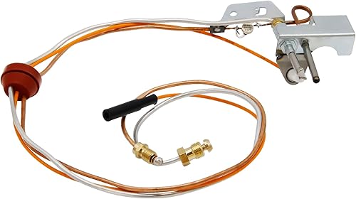Ganivsor 9003542 Conjunto piloto de gas natural, para calentador de agua 9003542 190 grados C Piloto Asamblea - Compatible con Kenmore, A.O.Smith,