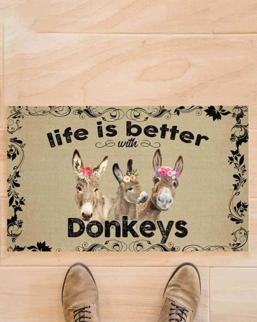 Paillasson extérieur entrée humour idée cadeau maison campagne