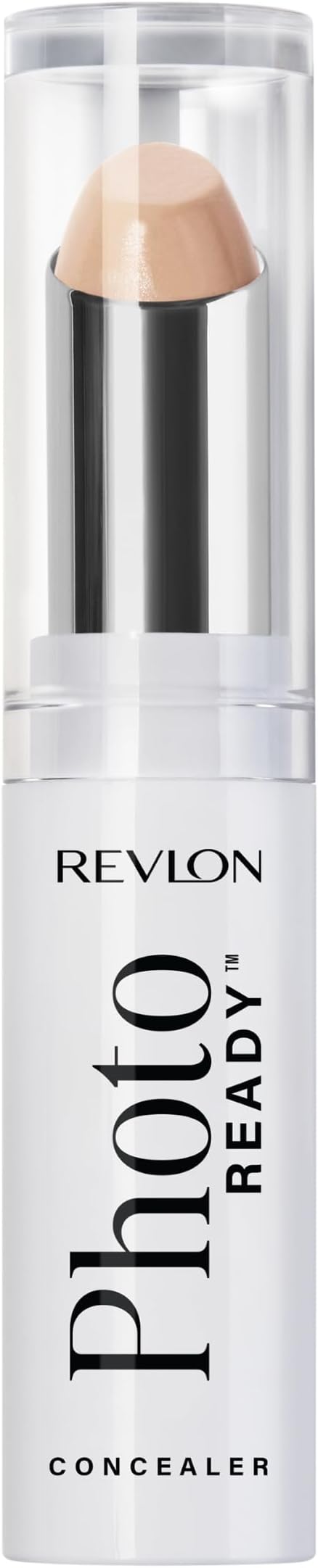 Revlon PhotoReady Concealer Stick, 001 Fair, 0.11 oz | Medium to full coverage concealer delivers a luminous finish, diffusing and blurring imperfections for a natural appearance.