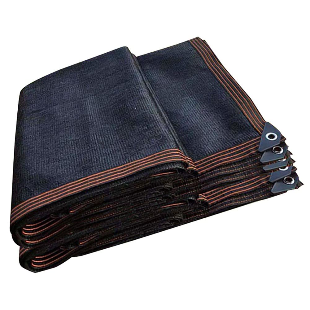 Jolan 90% Rete Ombreggiante,Tessuto Ombreggiante Marrone,Vele Parasole Rettangolari,Rete Telo Ombra Giardino Serra,Telone Ombreggiante con Occhielli,Facile da Installare,Brown-6×7m(19.7 * 23ft