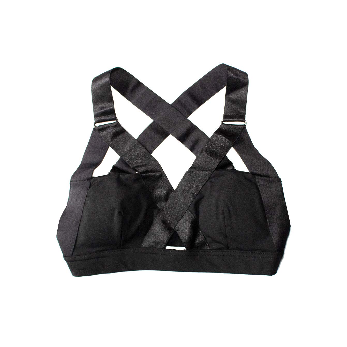 Strappy Runstar Sports Bra High Support with Adjustable Straps Comfortable Padding for Running