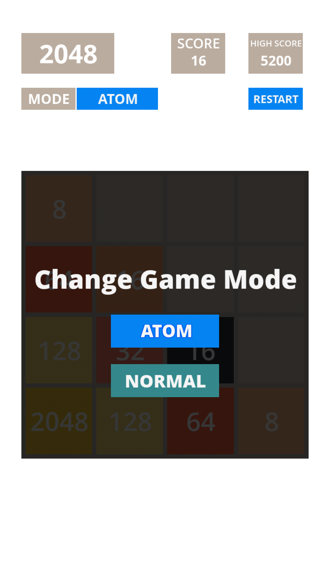 Puzzle Game 2048 Atom-Amazonアプリストアのアプリ
