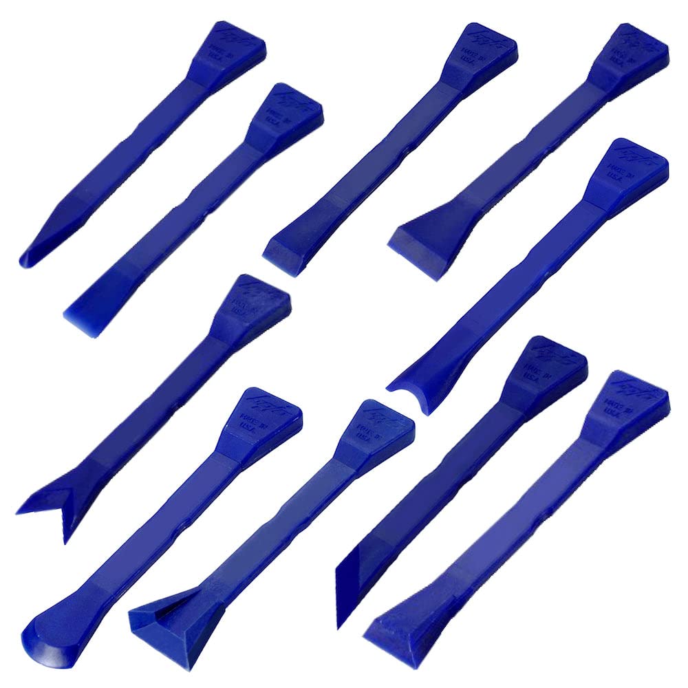 Bojo Tools - Deluxe 10-Piece Plastic Scraper Kit