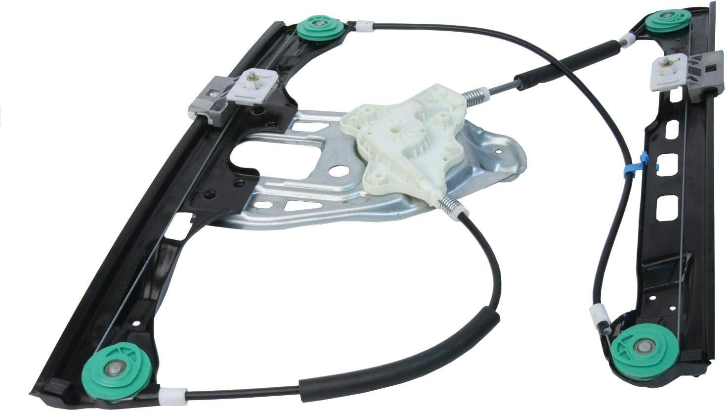 URO Parts 2037201546PRM Window Regulator, Premium Ball Bearing Regulator, Front Left, without Motor
