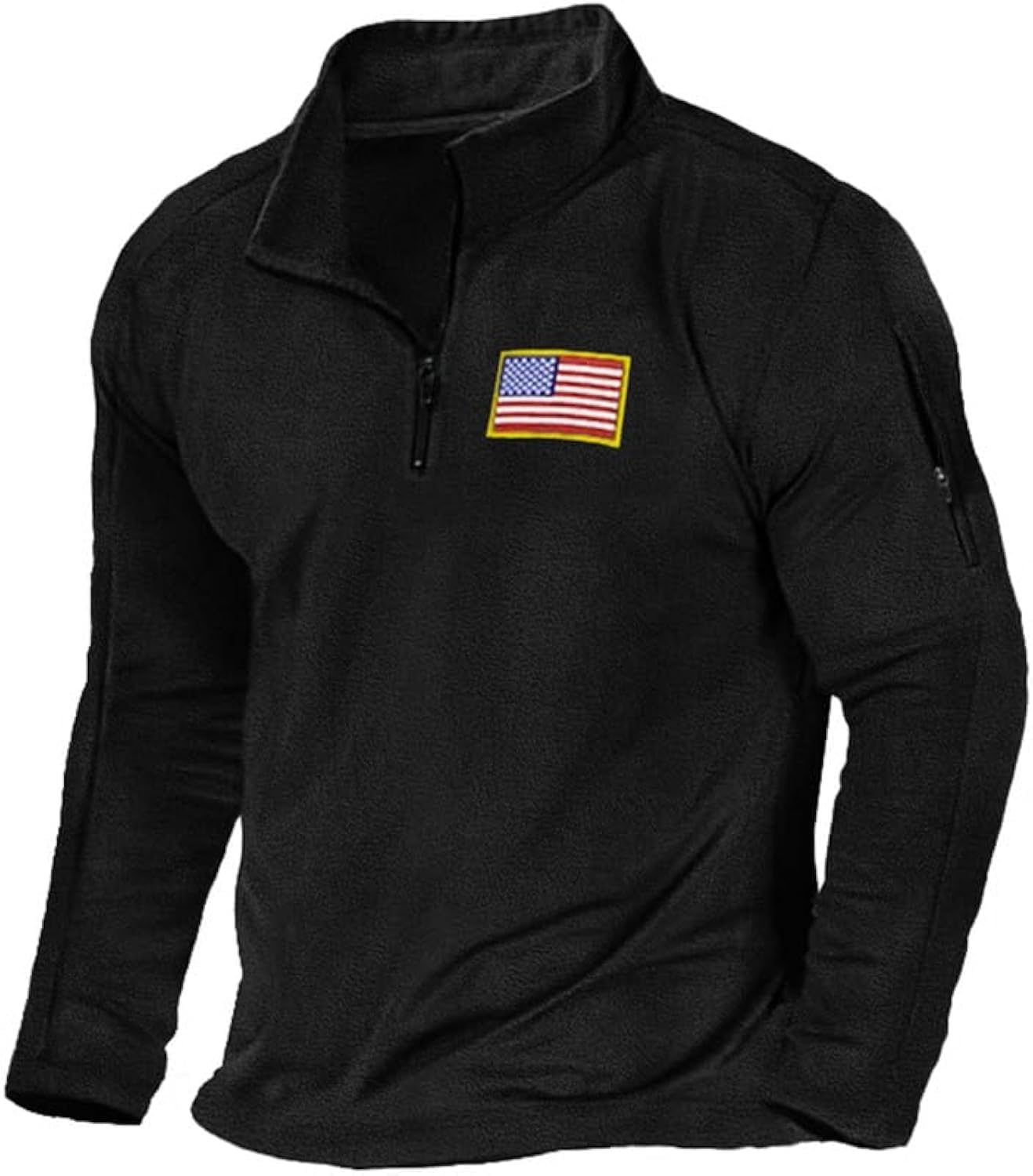USA Flag Graphic Sweatshirt