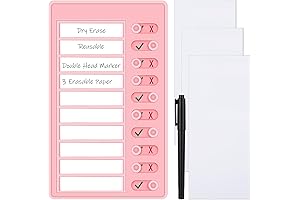 Dry Erase Checklist Board Chore Chart for Kids: The Ultimate Tool for Daily Routine Success