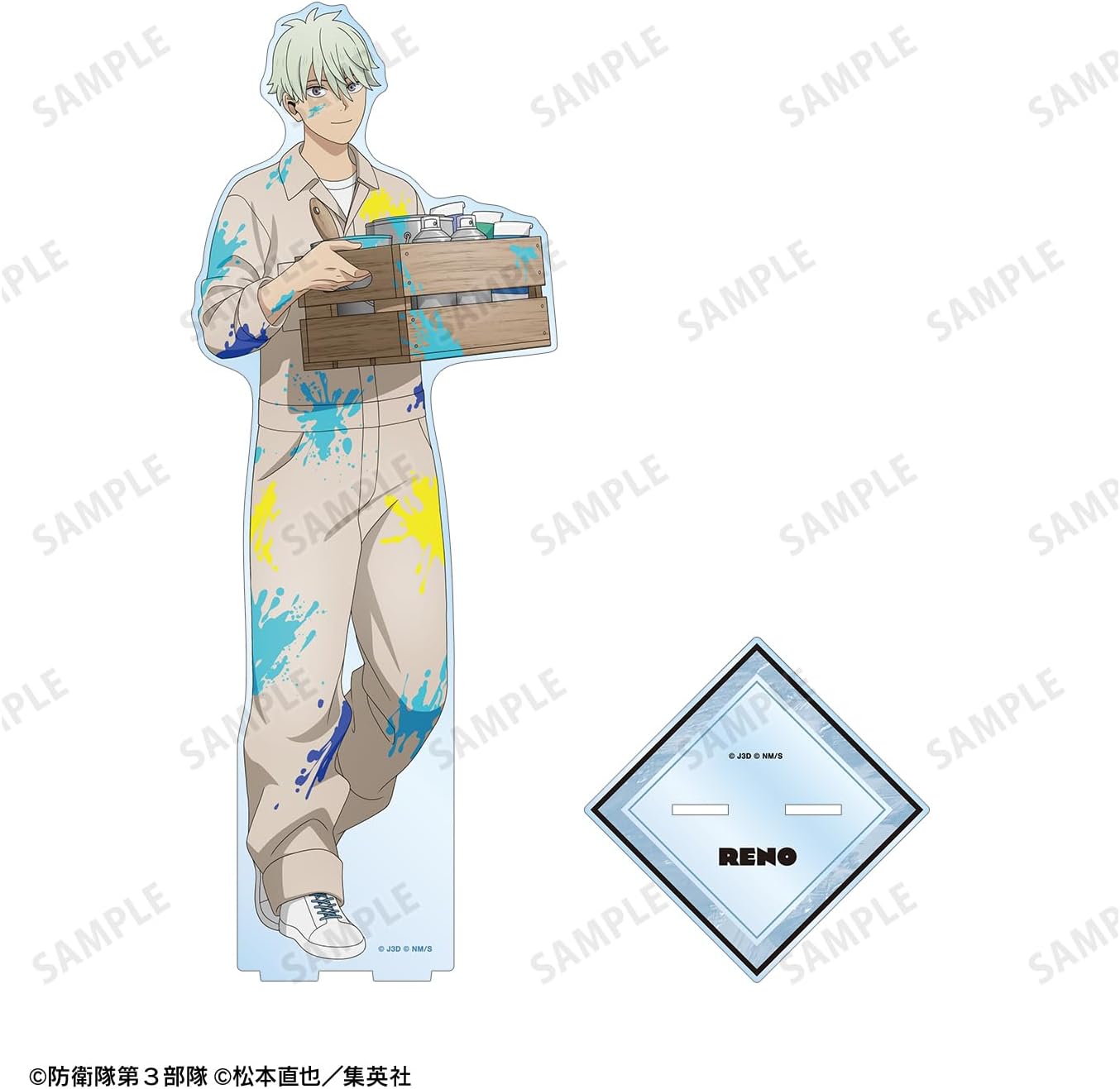 Monster 8 Reno Ichikawa Painted Style Version Extra Large Acrylic Stand