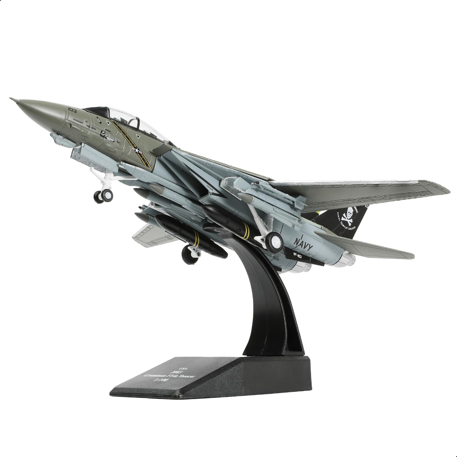 Amazon.com: SEBUNAS F-14A Tomcat 1/100 Metal Airplane Model Kits