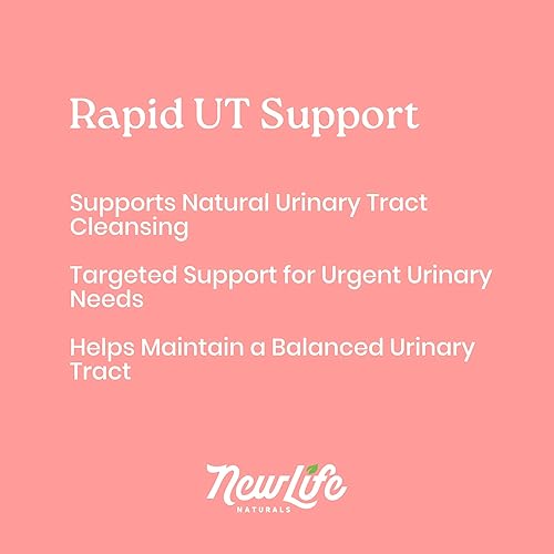 Miniatura 4 de NewLife Naturals UT Revive con polvo de manosa D  Apoyo urinario urinario para urgencia, salud natural del tracto urinario para mujeres  con