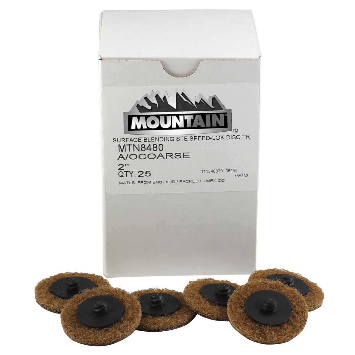 Course Abrasive Discs - 25 Box -2