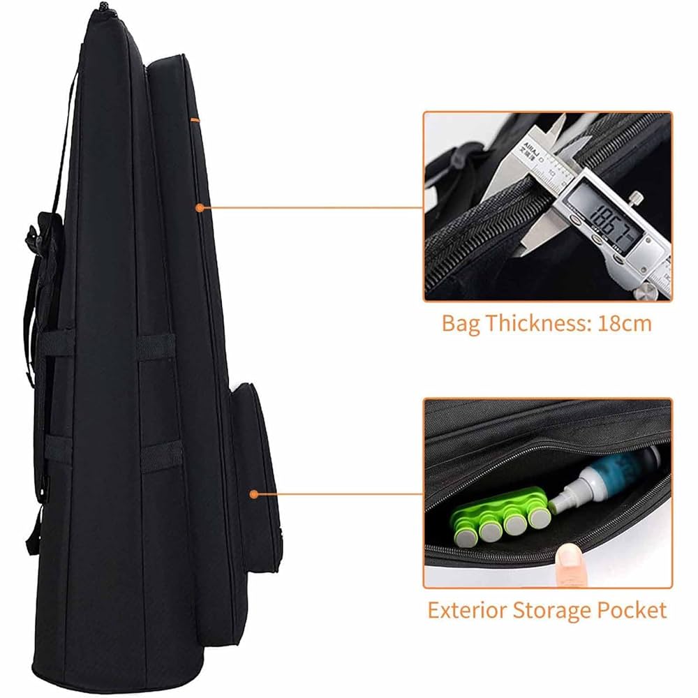 Amazon.co.jp: テナートロンボーンバッグ、ショルダーストラップ