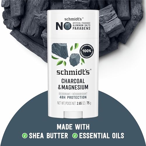 Schmidt'S S6 Aluminum-Free Vegan Deodorant Charcoal & Magnesium thumb #4