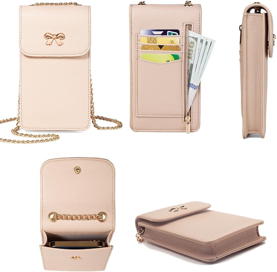 Small Crossbody Cell Phone Purse, Small Crossbody Bags for Women, RFID Crossbody Phone Bag with Credit Card Slot - Image 4