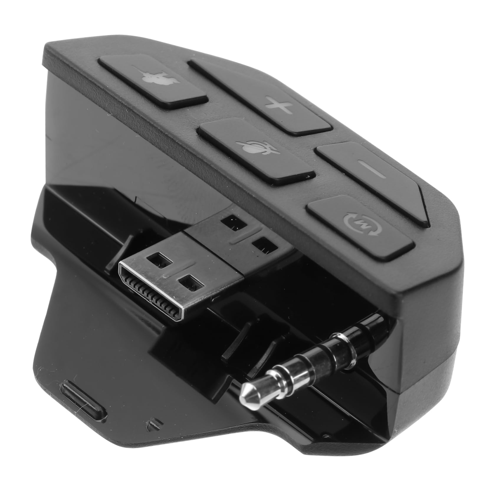 BESTonZON 2pièces Adaptateur Audio Stéréo pour Manette Casque Facile Design Et Communication