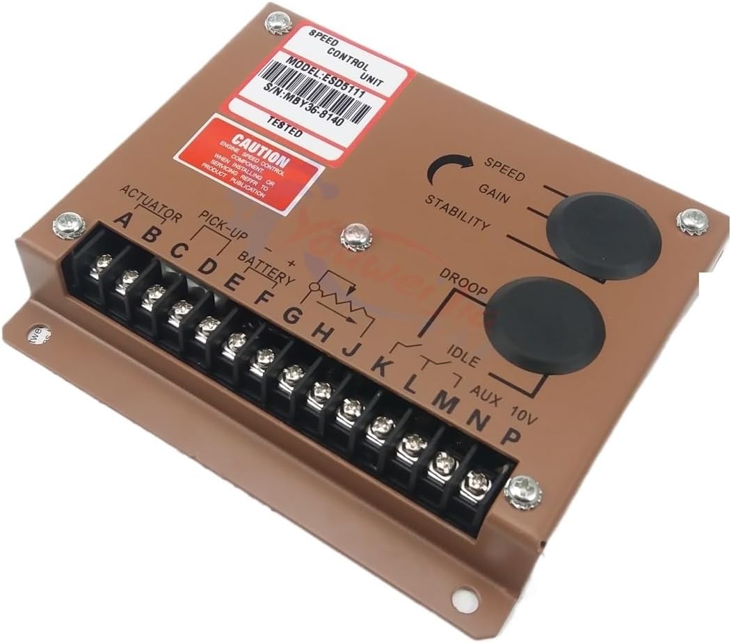ESD5111 Speed Control Unit Engine Speed Governor Module Regulator ESD 5111 Speed Controller for Alternator