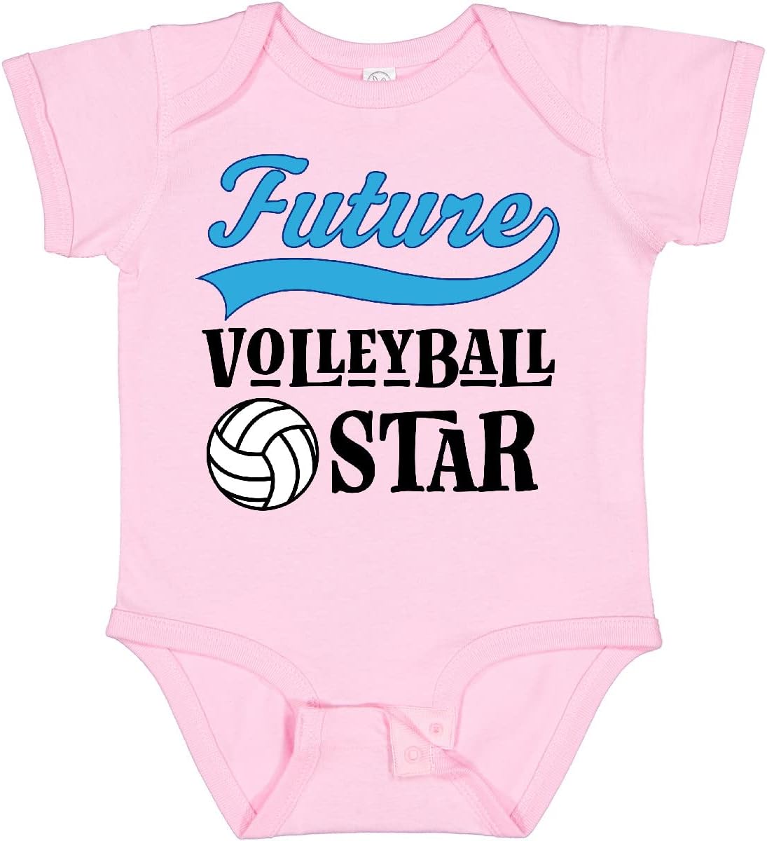 inktastic Future Volleyball Star Baby Bodysuit
