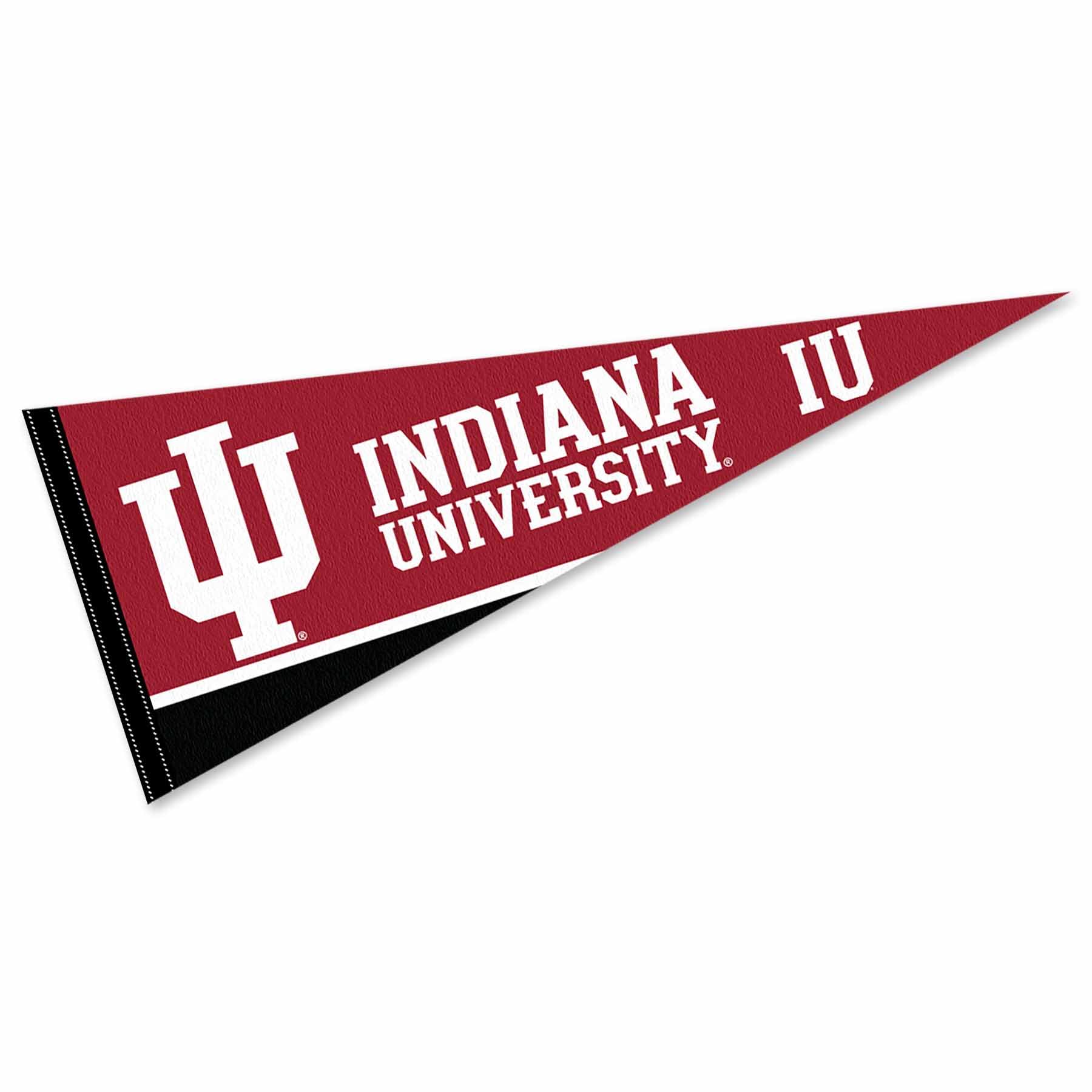 indiana iu hoosiers pennant full size felt