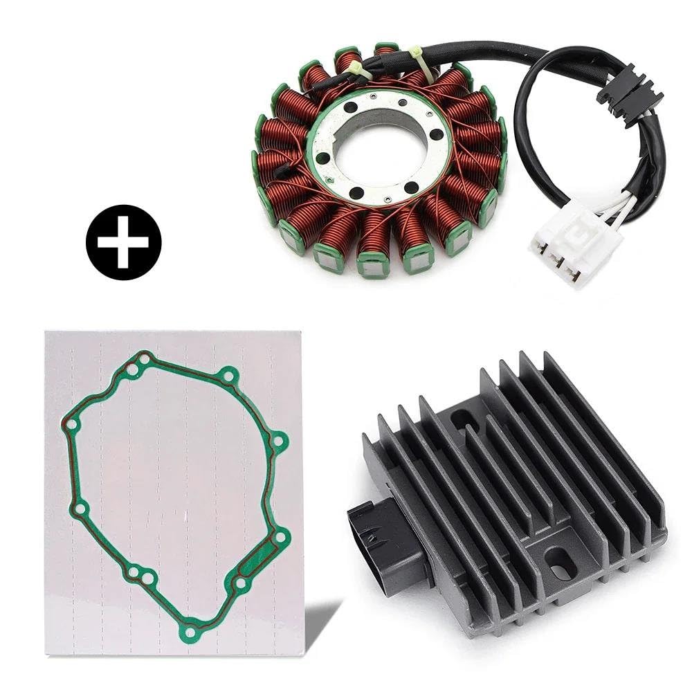 Dispositivi Accensione Moto Per YZF-R6 Per YZF R6 Per YZF600 Per YZFR6 2006-2016 Statore Bobina Regolatore Raddrizzatore Con Guarnizione Parti Di Ricambio Kit Accensione Motocicletta