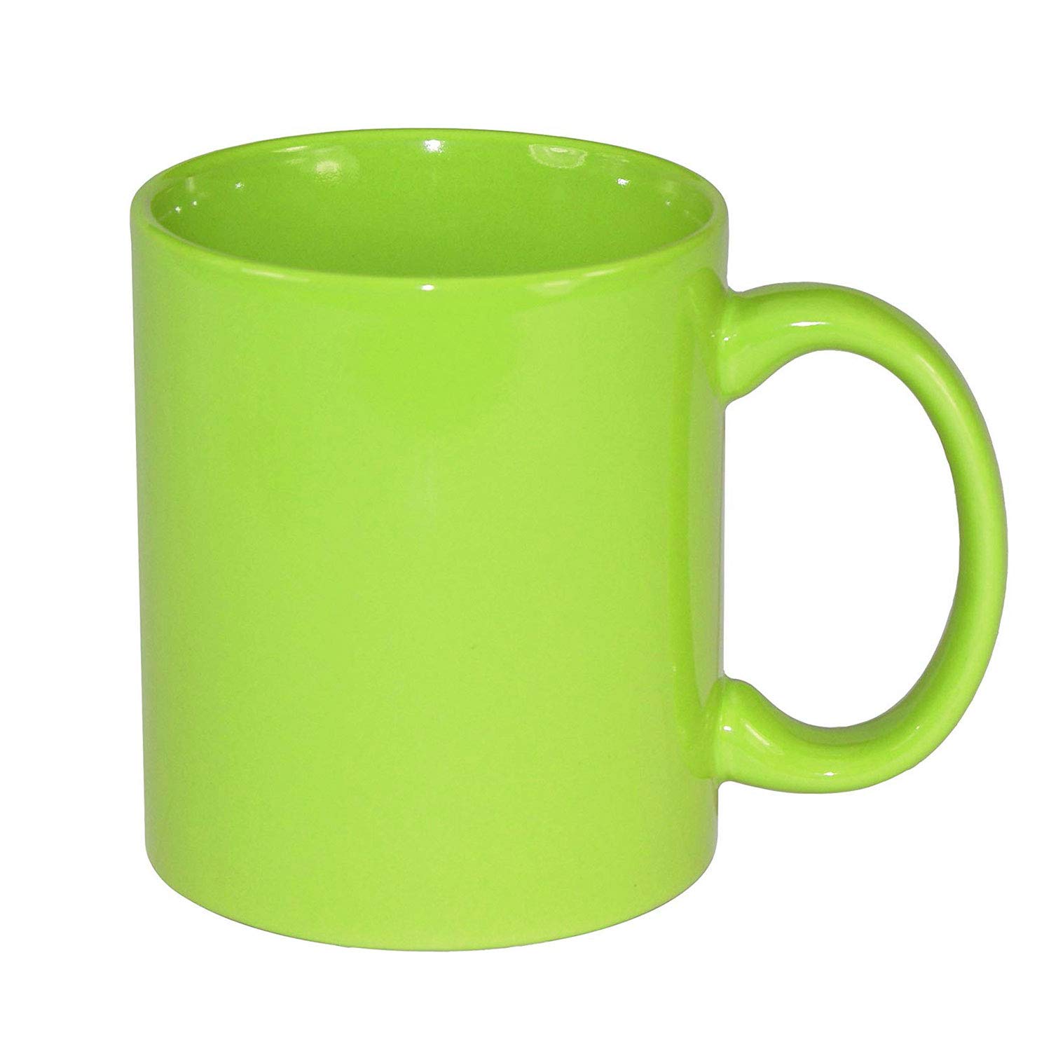 Buy SnapGalaxy Ceramic Glossy Black and Green Combo Coffee/Tea Mug
