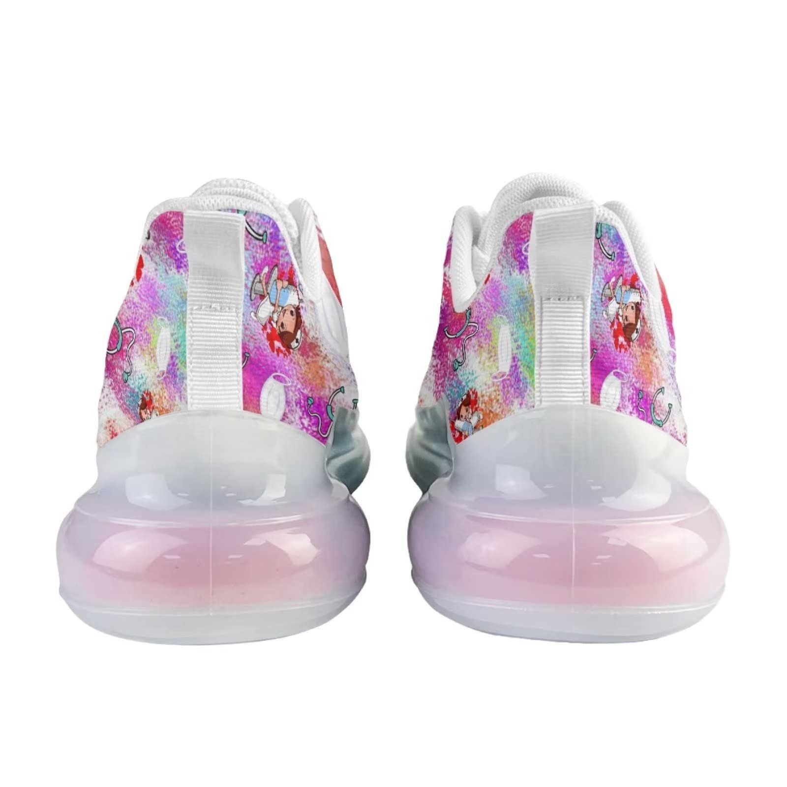Scarpe da ginnastica da donna sportive sportive slip-on da donna scarpe da allenamento traspiranti leggere, Infermiera 3, 37 EU