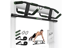 2024 Upgrade Multi-Grip Chin Up Bar with Smart Larger Hooks Technology: The...