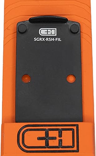 C+H Placa adaptadora de óptica de precisión para SIG P320 RXPro Series con Romeo 1 Pro Optic Ready Cut y Trijicon RMRSRORCR, Holosun 407C507C507Comp