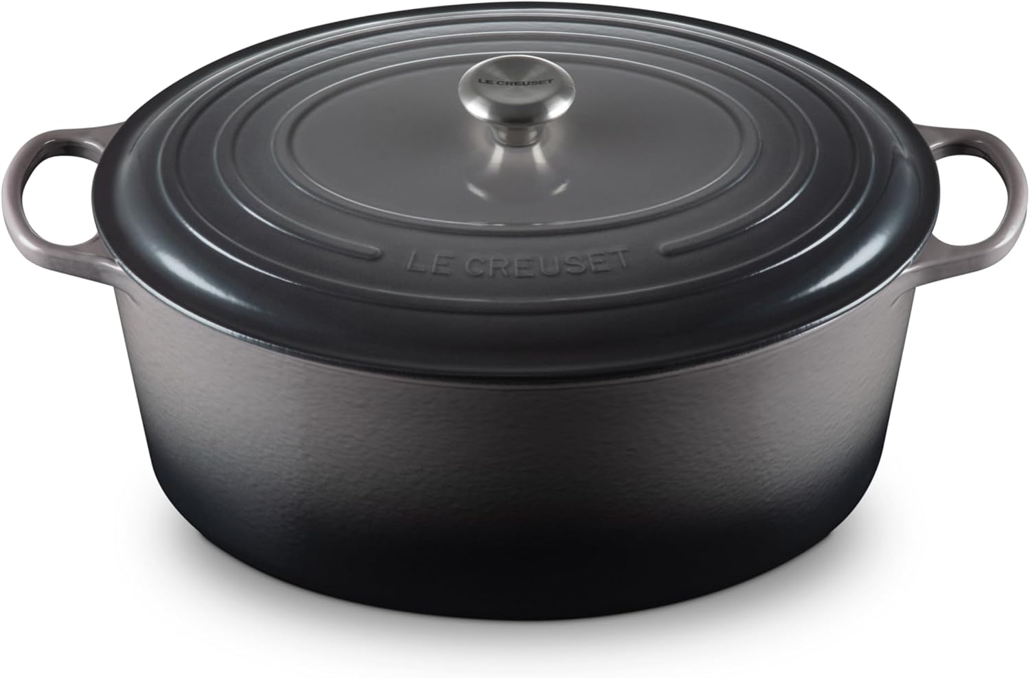 Le Creuset Enameled Cast Iron Signature Oval Dutch Oven, 15.5 qt., Oyster