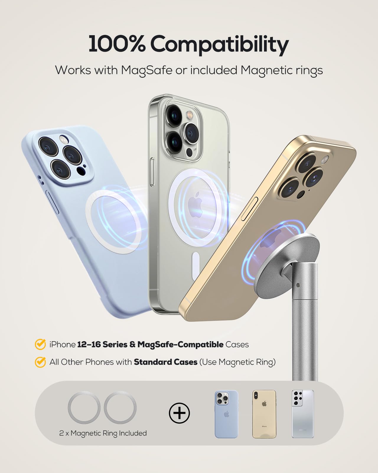 Mobile Nulaxy Cell Phone Stand A4 Cell Phone Stand Nulaxy