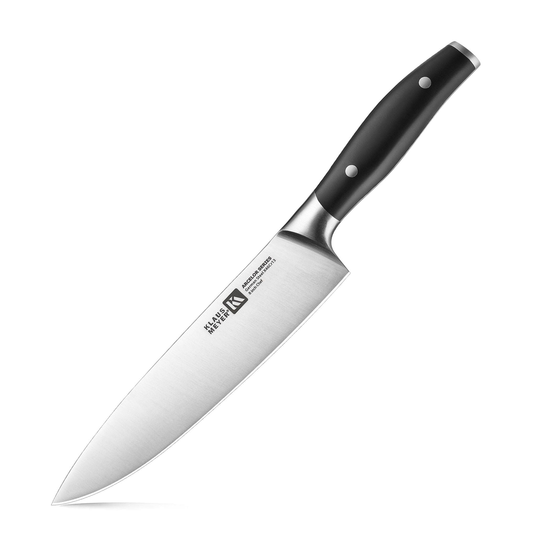 Klaus Meyer Arcelor Exclusive German Steel 8 inch Chef's Knife
