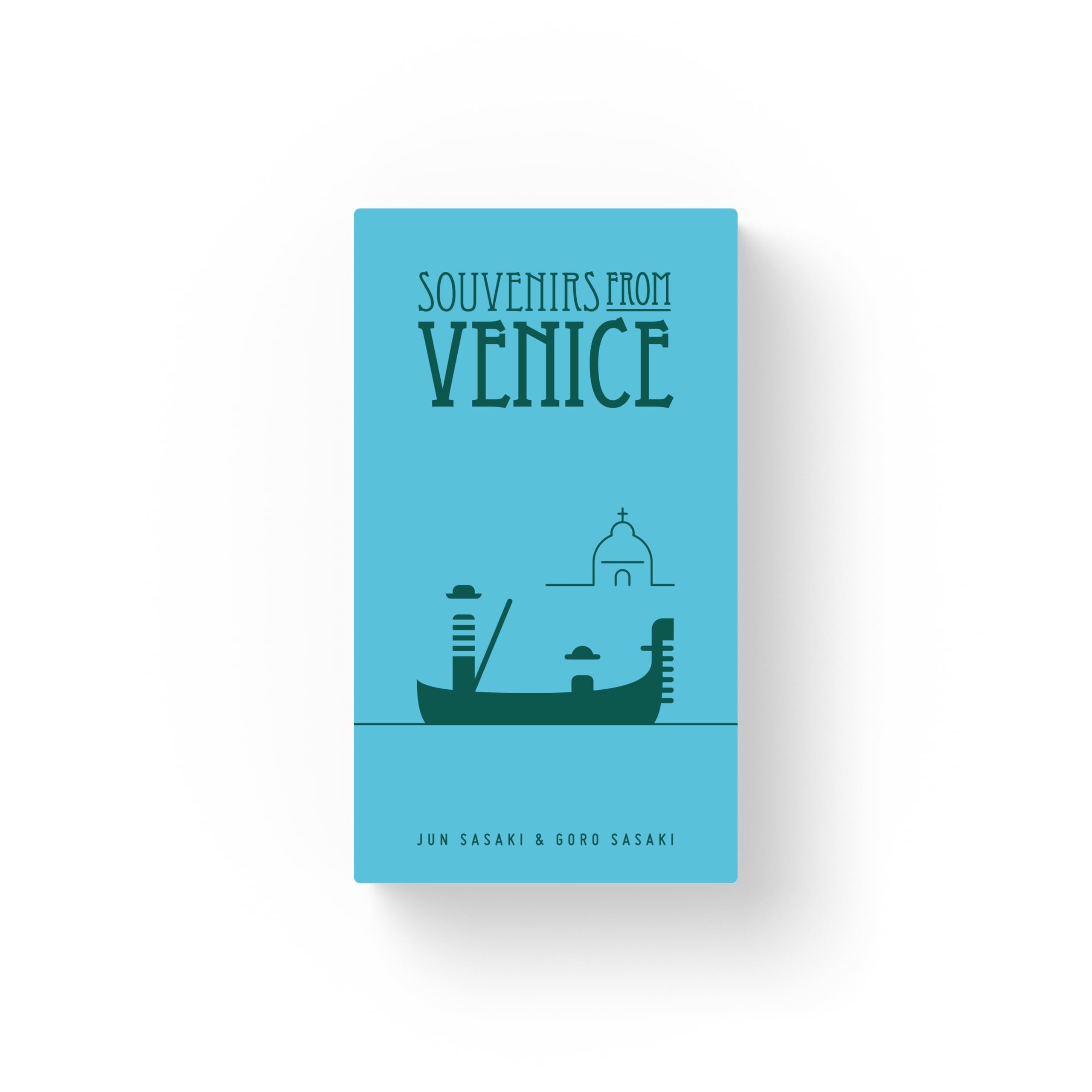Oink Games "Souvenirs from Venice" • Strategic Card Game for Family & Friends • Unique Collectibles Game • Fun Family Game for Adults & Kids • for 2-5 Players • Ages 8+ (English Version)