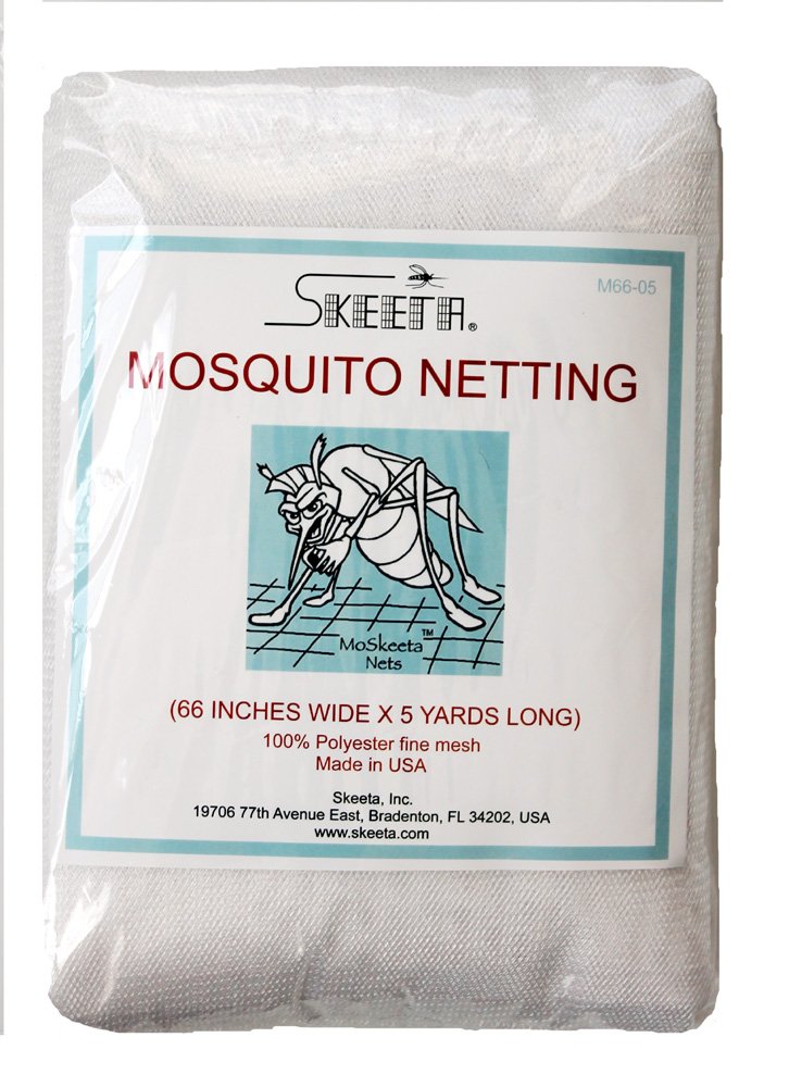 Mosquito Netting by Skeeta 66" Wide X 5 Yards - White