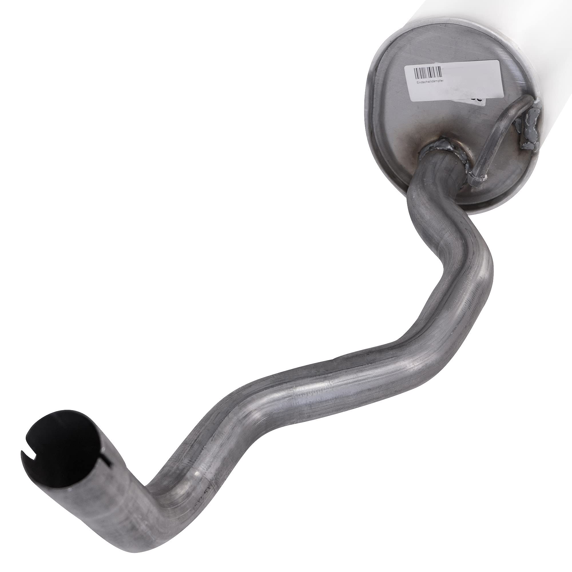 ATEC Germany 1x Silenciador trasero compatible con AUDI A3 (8L1), SEAT LEON | Compatible con: Audi A3, Seat Leon, VW Golf IV, Golf IV Van, New Beetle, New Beetle Cabriolet
