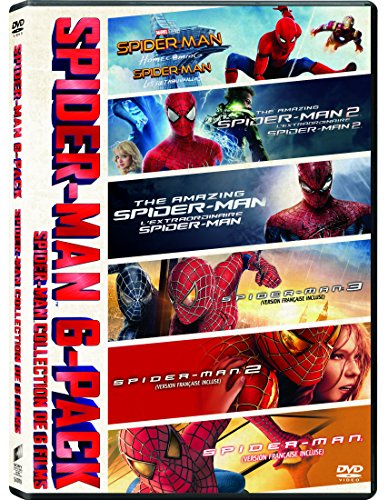 The Amazing Spider-Man 2 / Amazing Spider-Man / Spider-Man (2002) / Spider-Man 2 (2004) / Spider-Man 3 (2007) / Spider-Man: Homecoming - Set (Bilingual)
