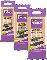 Vista 4 de Sculpey Super Sculpturing Compound 1 lb. caja, Beige