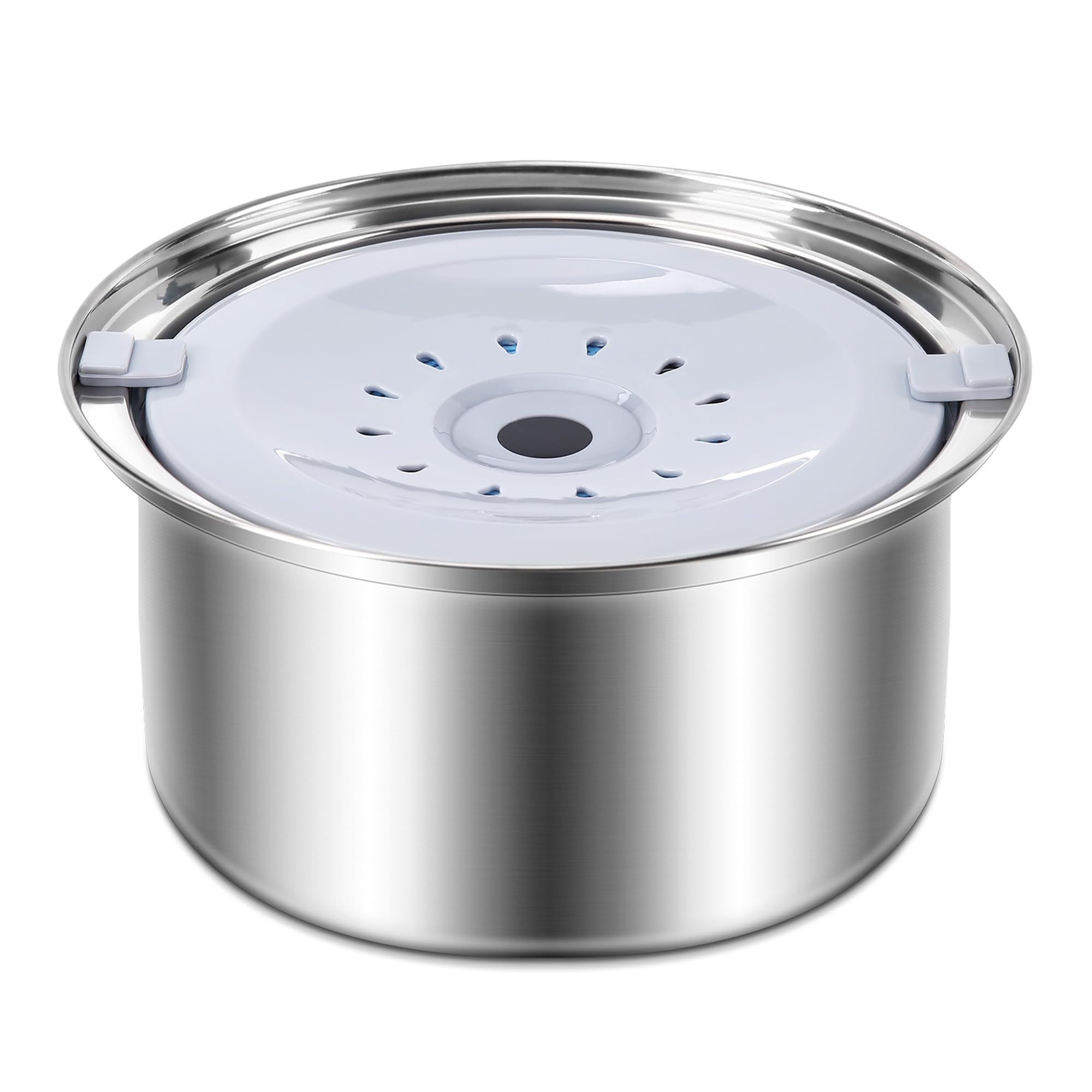 3L No Spill Water Bowl for Dogs, Chevws Large Capacity Slow Water Bowl Water Feeder, Spill Proof Pet Water Dispenser Vehicle Carried Travel Water Bowl, Slobber Stopper Water Bowl for Messy Drinkers