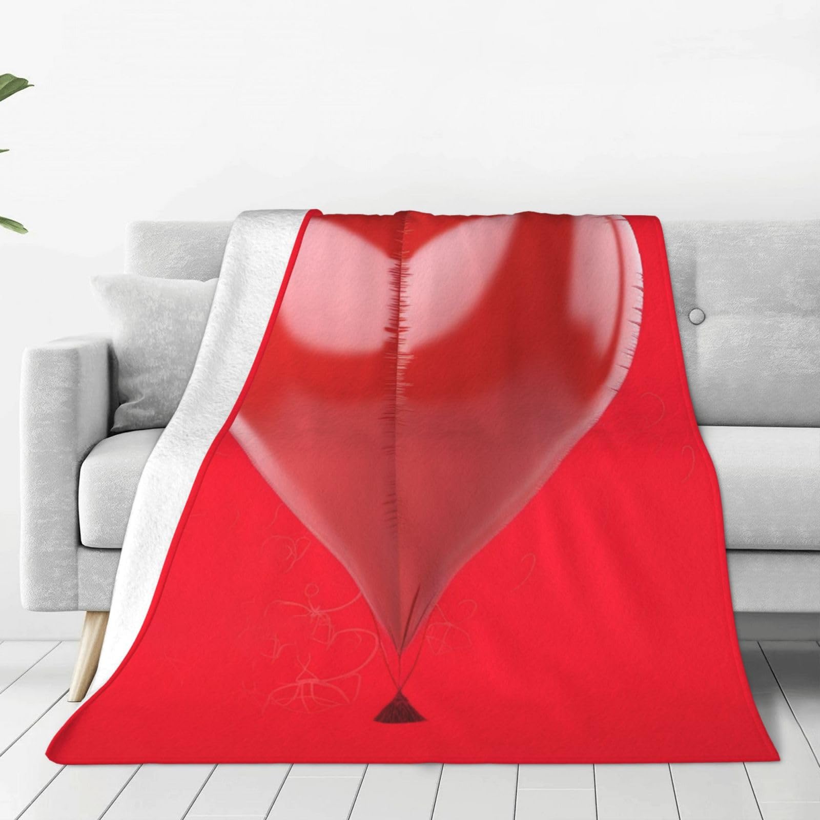 Couverture en flanelle imprimé marguerites pour vos soirées cocooning